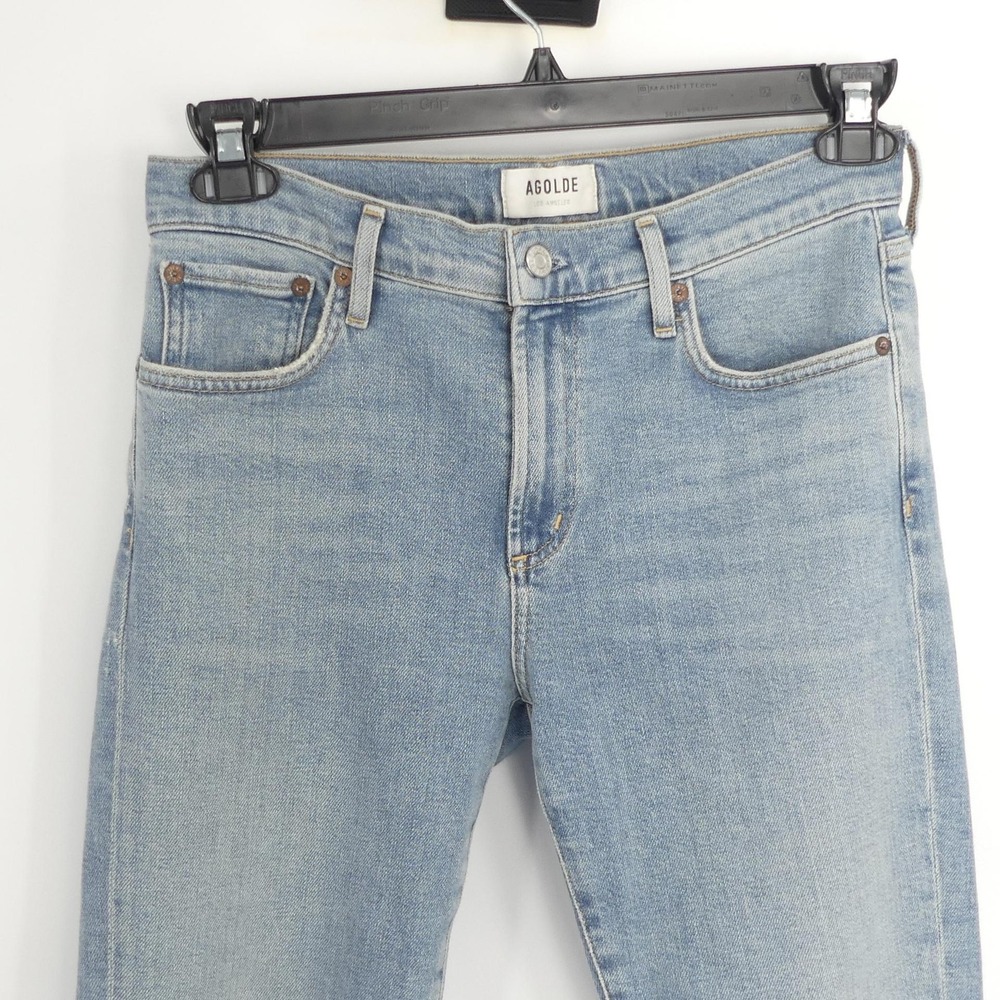 Agolde Toni Jeans Mid Rise Straight Denim Ankle A133-1256 Women's 27